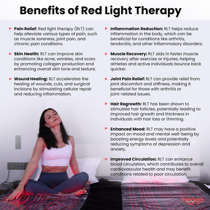 Red Light Therapy Blanket for Body, 2680 LEDs Red Near Infrared 660nm 850nm Full Body Pod, Wrap to Improve Sleep, Skin Health, Pain, Anti-Aging, Energy, Recovery, Performance. Full Body Coverage.
