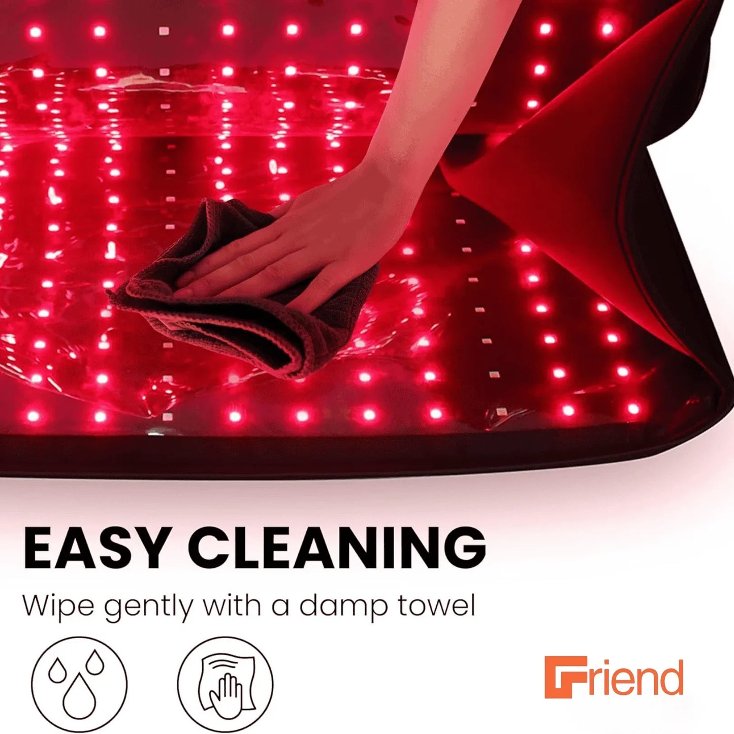 FriendRedLight™ Full-Body Red Light Therapy Mat