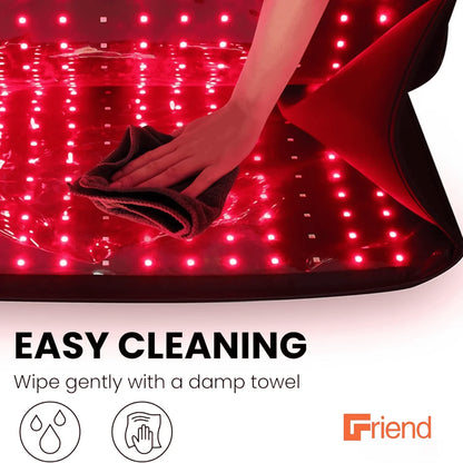 FriendRedLight™ Full-Body Red Light Therapy Mat